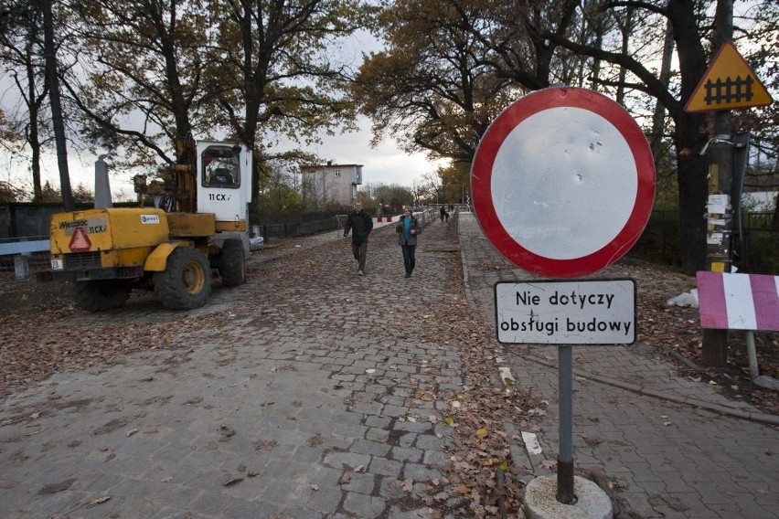 Na Trzmielowickiej przejazd jest właściwie skończony, trzeba...