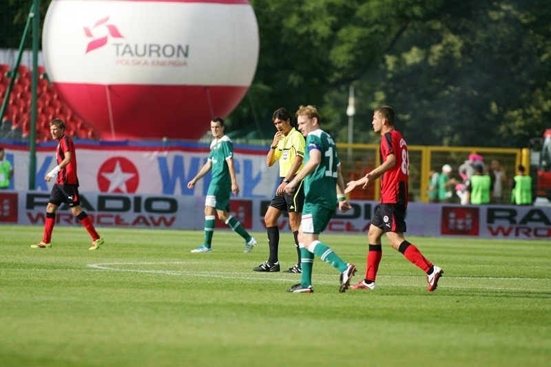 Śląsk-Lokomotiv: Tym razem się nie udało (ZOBACZ ZDJĘCIA)