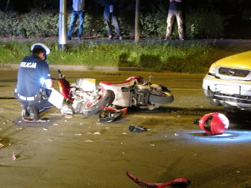 Wrocław: Na Bajana bez świateł na czołówkę (ZDJĘCIA)