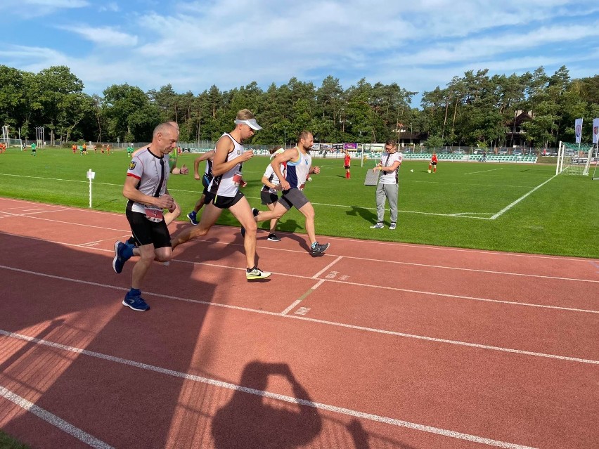 Test Coopera na stadionie w Lublińcu. Wydarzenie organizowała Mafia Team Lubliniec