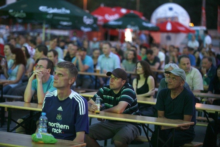 Katowice: Wtorkowe mecze Euro 2012 w strefie kibica [ZDJĘCIA]