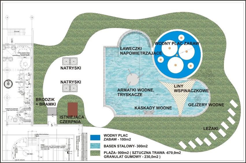 Aquapark w Raciborzu z basenem letnim? WIZUALIZACJE