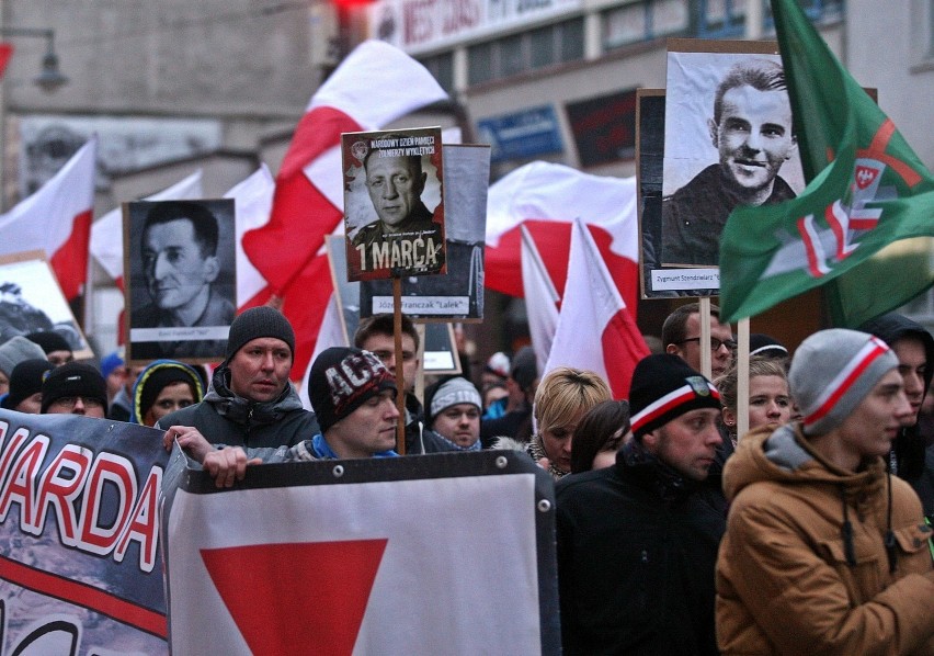 Dzień Pamięci Żołnierzy Wyklętych w Gdyni (1 marca 2015 rok)