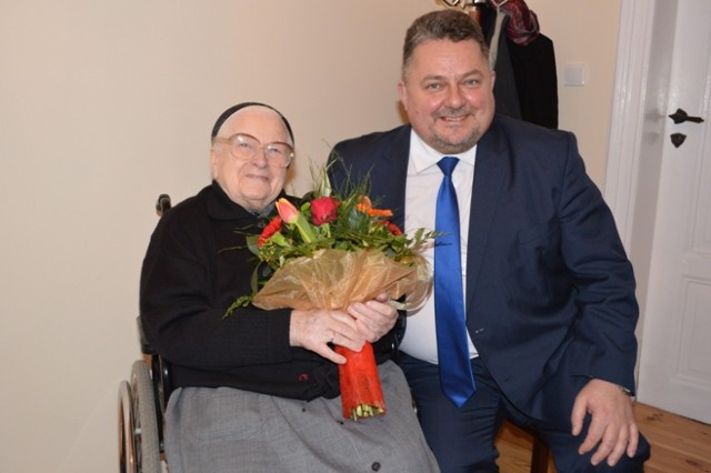 Siostra Genowefa Zaworska obchodziła 96 urodziny