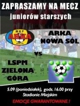 Mecz Juniorów Starszych: ARKA Nowa Sól - LSPM Zielona Góra