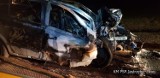 Tragiczny wypadek w Jastrzębiu-Zdroju. Samochód uderzył w drzewo, kierowca nie żyje [ZDJĘCIA, WIDEO]