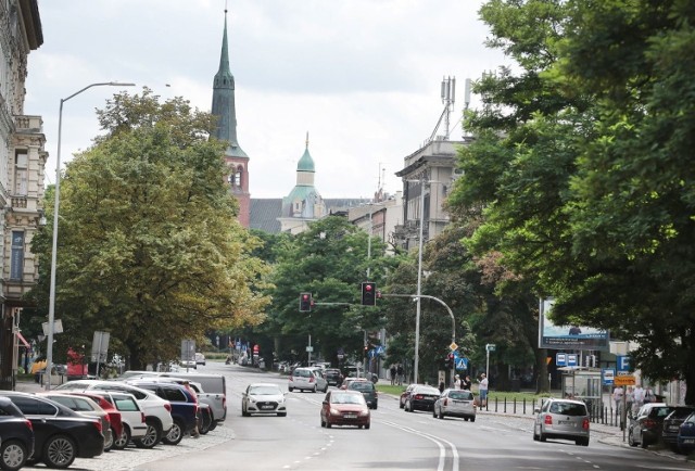 Śródmiejski odcinek al. Wojska Polskiego w Szczecin