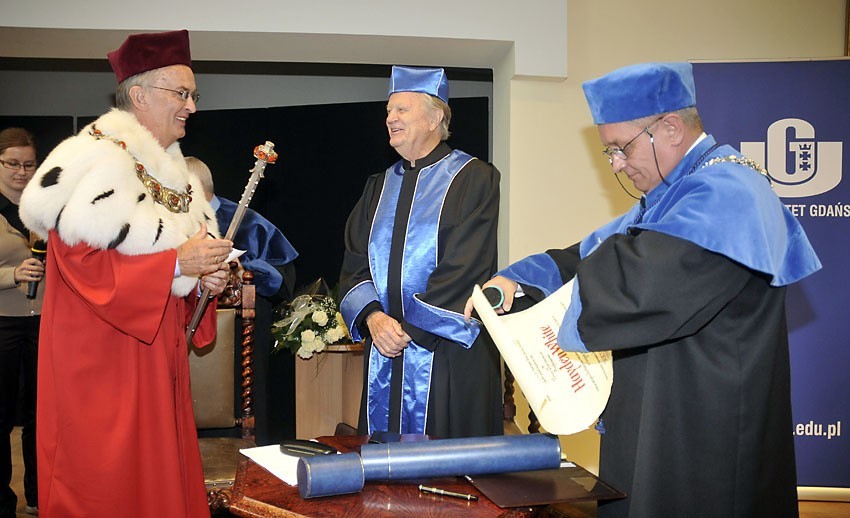 Amerykański humanista doktorem honoris causa UG (FOTO)