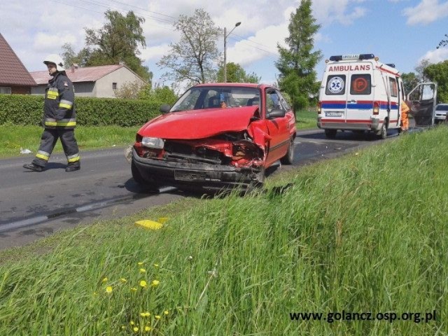 Do zderzenia dwóch samochodów doszło 11 maja w okolicy Morakowa pod Gołańczą.

WIĘCEJ: Wypadek pod Gołańczą [ZDJĘCIA]