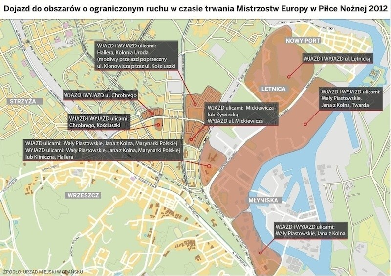 Mecz Hiszpania - Irlandia w Gdańsku: Zmiany w komunikacji miejskiej. Sprawdź, jak się poruszać