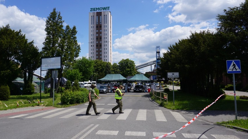 Trwają badania przesiewowe górników z kopalni Ziemowit w...