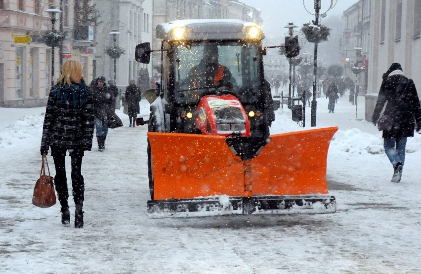 Zima w Lublinie: Posypało śniegiem (ZDJĘCIA)