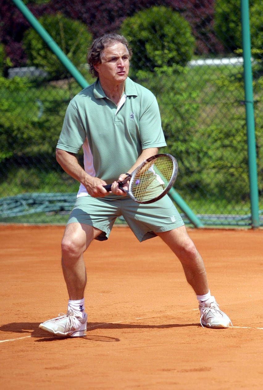 Wielką pasją Zbigniewa Górnego jest tenis