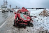 Wypadek w Czajowicach. Nie żyje jedna osoba [ZDJĘCIA]