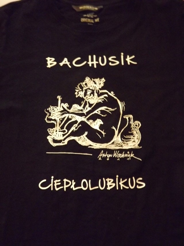 koszulka miłośnika bachusików