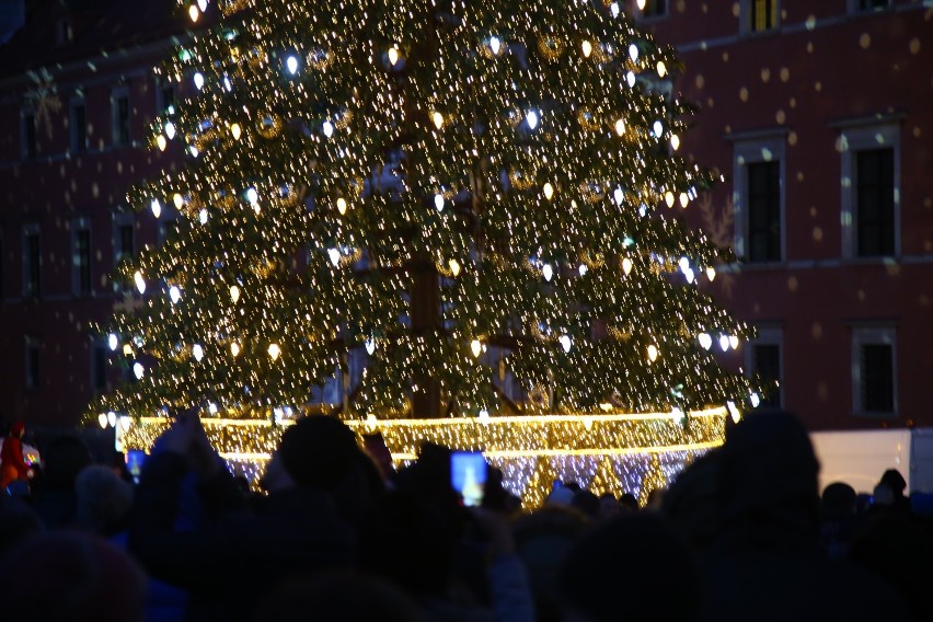 Iluminacje świąteczne 2017. Zapalenie choinki na Placu...