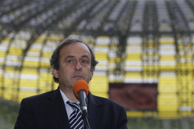 Michel Platini na PGE Arenie w Gdańsku