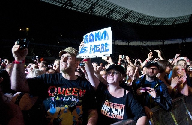 Na koncert grupy Queen do Wrocławia przyjechali fani z całej Europy