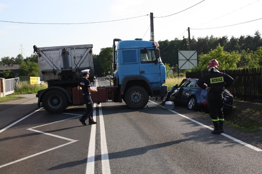 Wypadek między Oświęcimiem a Libiążem [ZDJĘCIA]