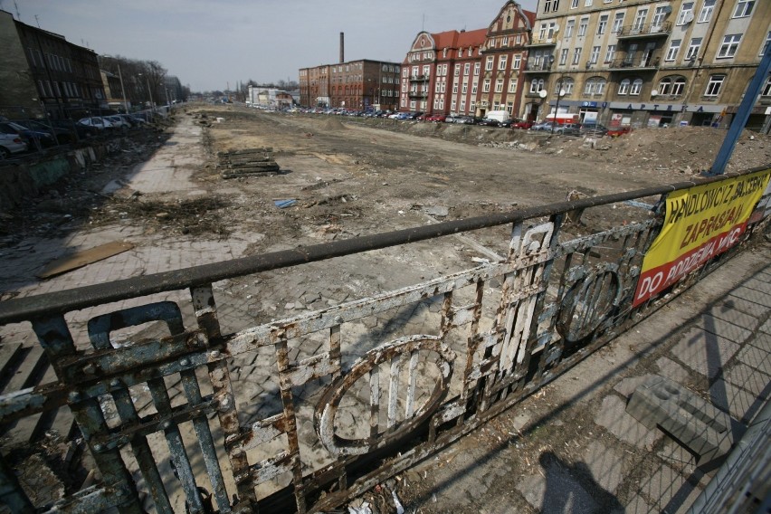 Tak wyglądała budowa Drogowej Trasy Średnicowej w Gliwicach....