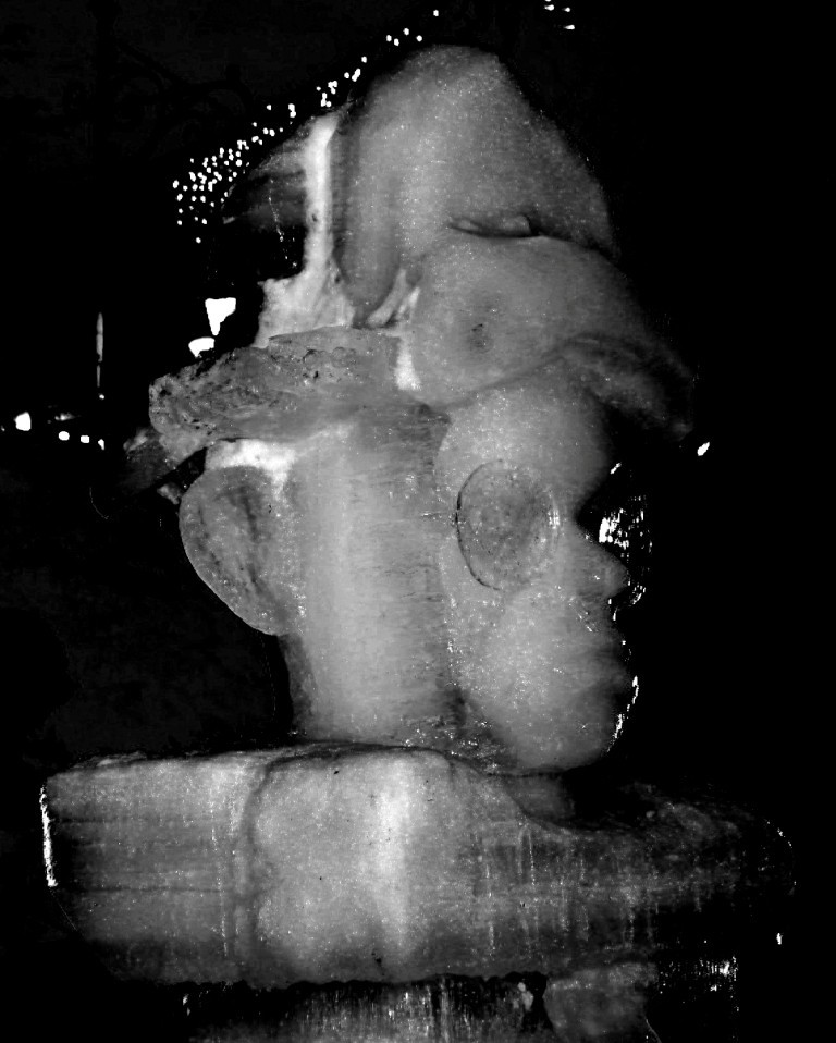Niezwykłe rzeźby w Krynicy. Wyczarowali z lodu fantazyjne figury [ZDJĘCIA]