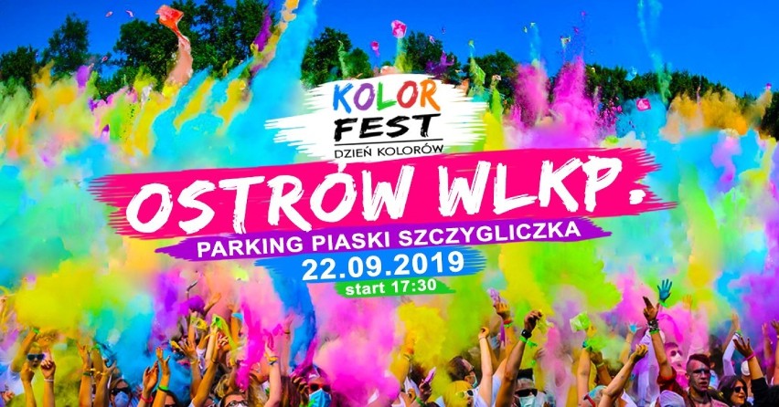 Festiwalowa niedziela w Ostrowie. Nie zabraknie baniek mydlanych oraz wielu kolorów