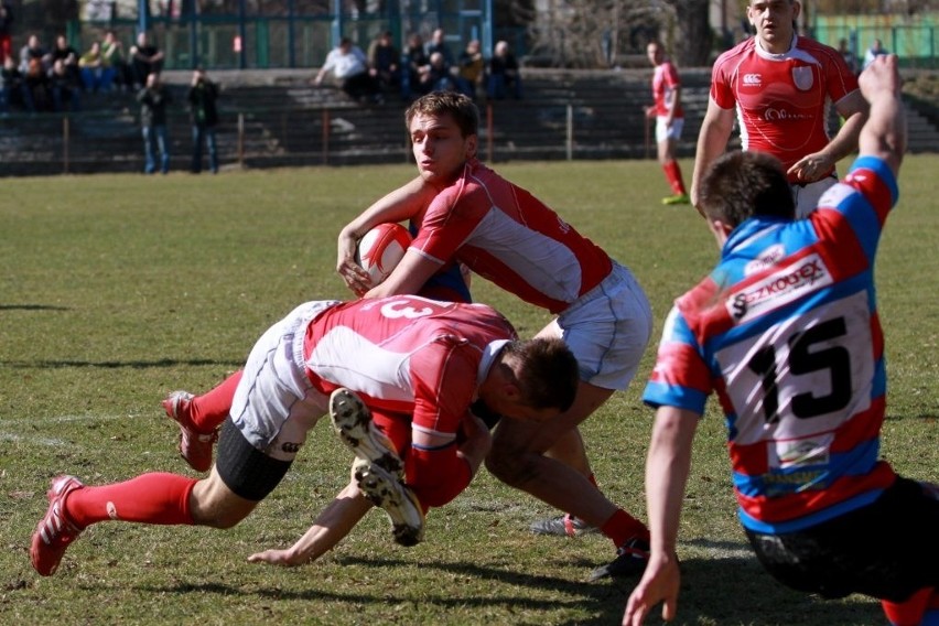 Rugby: Budowlani Lublin przegrali z Posnanią Poznań 24:38 (ZDJĘCIA)