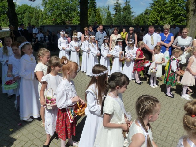 Boże Ciało w Złoczewie. Rok 2017.