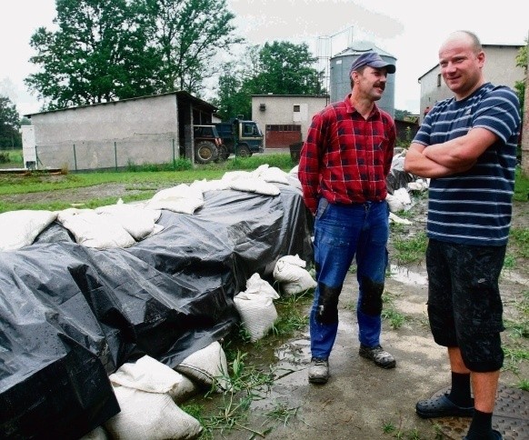 Dariusz Gatner i Jerzy Bonk przez powódź stracili dorobek życia