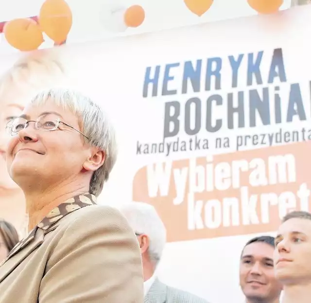 Slogan wyborczy Henryki Bochniarz wykpili internauci, zamieniając słowo "konkrety" na "krokiety" 