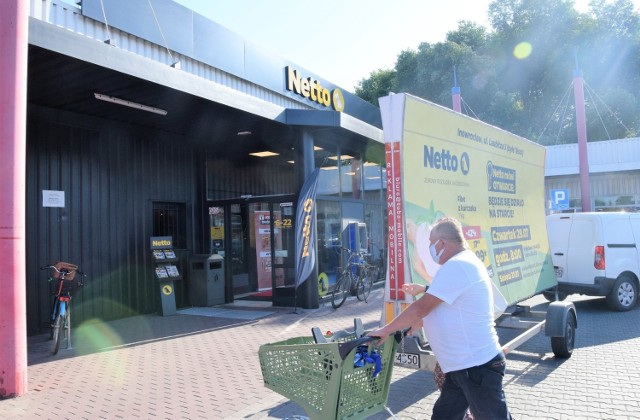 Nowy supermarket "Netto" przy ul. Laubitza 3. To już trzecia placówka tej duńskiej sieci handlowej w Inowrocławiu