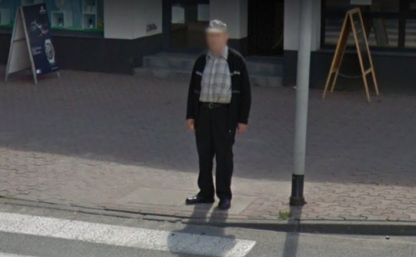 Zduńska Wola i mieszkańcy na Google Street View. Kto jest na...