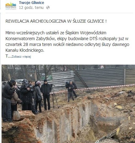 Sensacja w Gliwicach: Odkopana łódka to żart! Gorzelik dał się nabrać