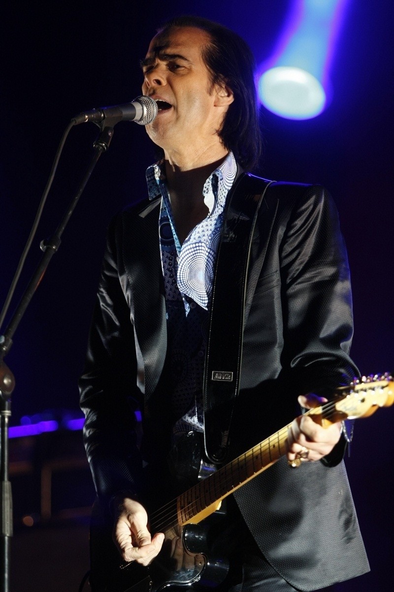 Nick Cave na na wrocławskim koncercie (ZDJĘCIA)