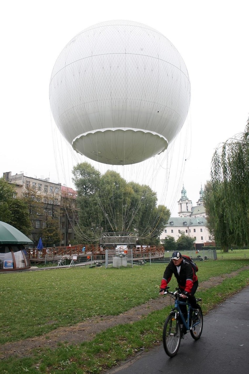 Balon nad Krakowem