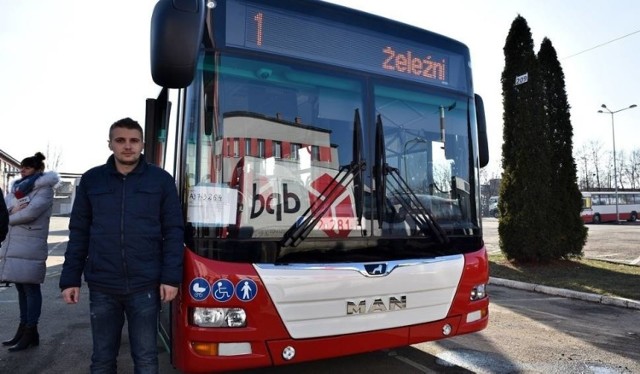 Kierowca MPK Maciej Kościółek przez dwa tygodnie testował nowy autobus MAN-a i jest bardzo zadowolony z komfortu jazdy