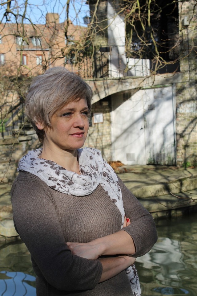 Katarzyna Jóźwik, organizatorka  &#8222;Zwierciadeł&#8221;