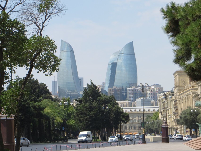 Baku w Azerbejdżanie jest bardzo ciekawym miejscem do...