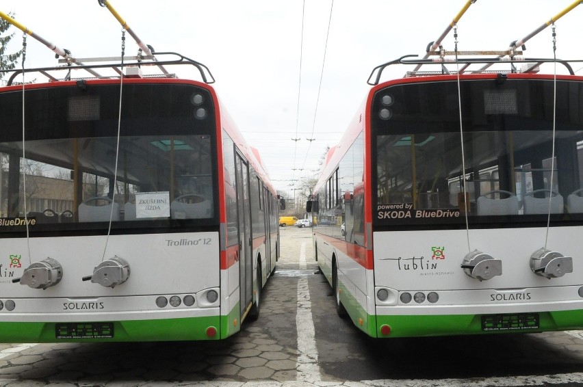 MPK Lublin: Przyjechały nowe trolejbusy (ZDJĘCIA)