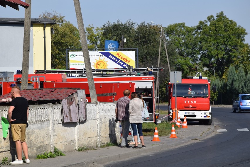 W Rozdrażewie odkryto niebezpieczne chemikalia! Trwa akcja strażaków [ZDJĘCIA + FILM] 