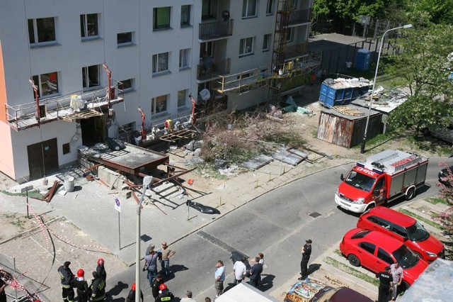 W maju dwaj robotnicy zginęli przygnieceni betonowym dachem przy ul. Szafera w Łodzi