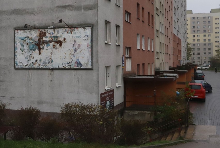 Fragment ulicy Komandosów.