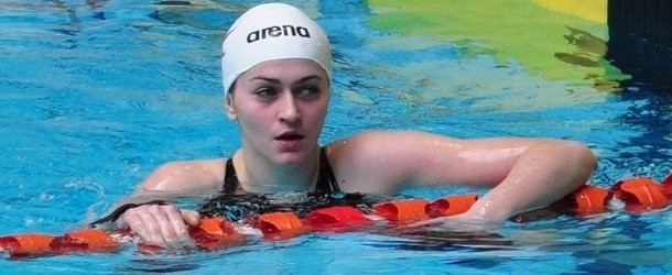 Ludwika Szynal (Skarpa Lublin) wywalczyła brązowy medal na dystansie 200 m stylem grzbietowym