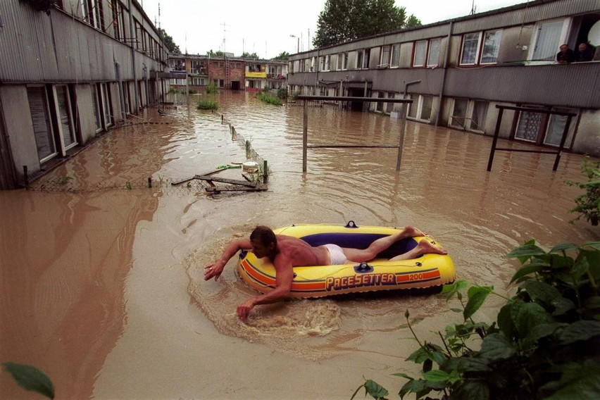 9 lipca 2001 r. Gdańsk pod wodą