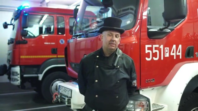 Strażacy z Piły nagrali film