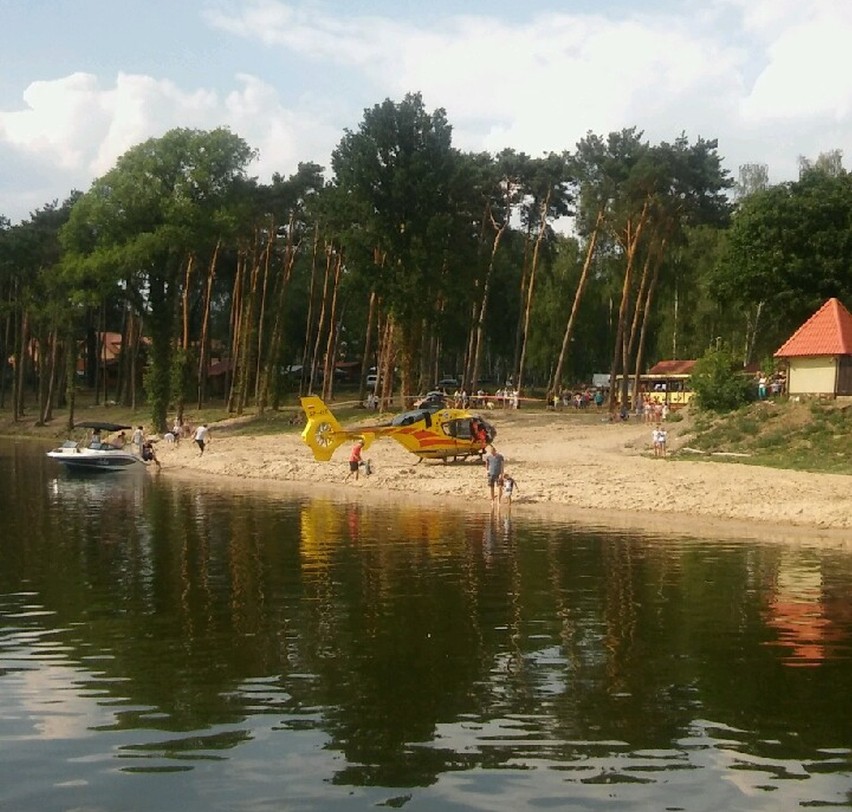 Tragedia na jeziorze Sławskim. Utonął 40-latek