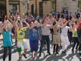 Flash mob promujący Koncert Chwały (ZDJĘCIA)