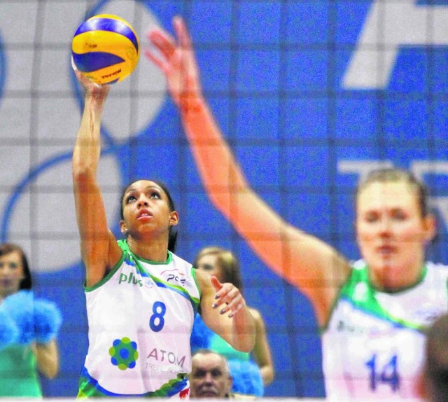 Alisha Glass (nr 8) zdobyła w poniedziałek 4 punkty