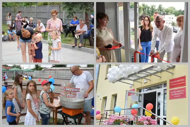 Oficjalne otwarcie punktu obsługi interesanta i filii biblioteki w Wieńcu, gmina Brześć Kujawski, 4 lipca 2021 roku.