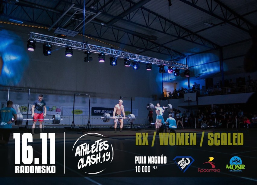 Radomsko Athletes Clash 2019: zawody crossfitowe już po raz trzeci w mieście